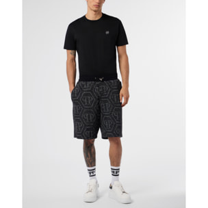 PHILIPP PLEIN Jacquard Shorts Monogram