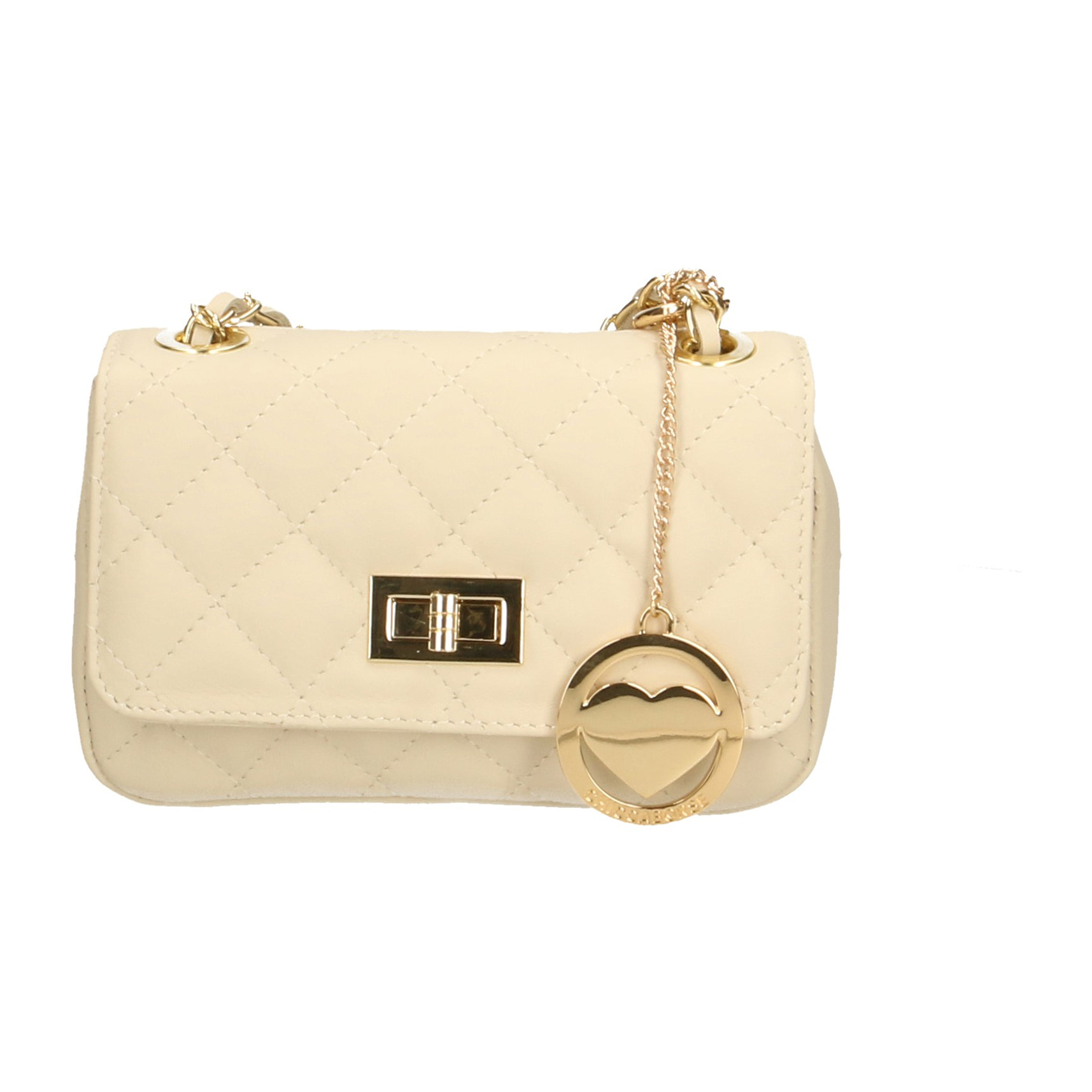 Chicca Borse Borsetta Clutch Beige
