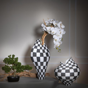 Vasi con scacchi - 28xH54,5x23cm - Pezzi 1 - Bianchi Dino SpA