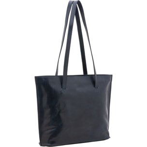 Borsa a spalla da donna - Modello False - 100% pelle - 31.0 x 43.0 x 10.0 cm