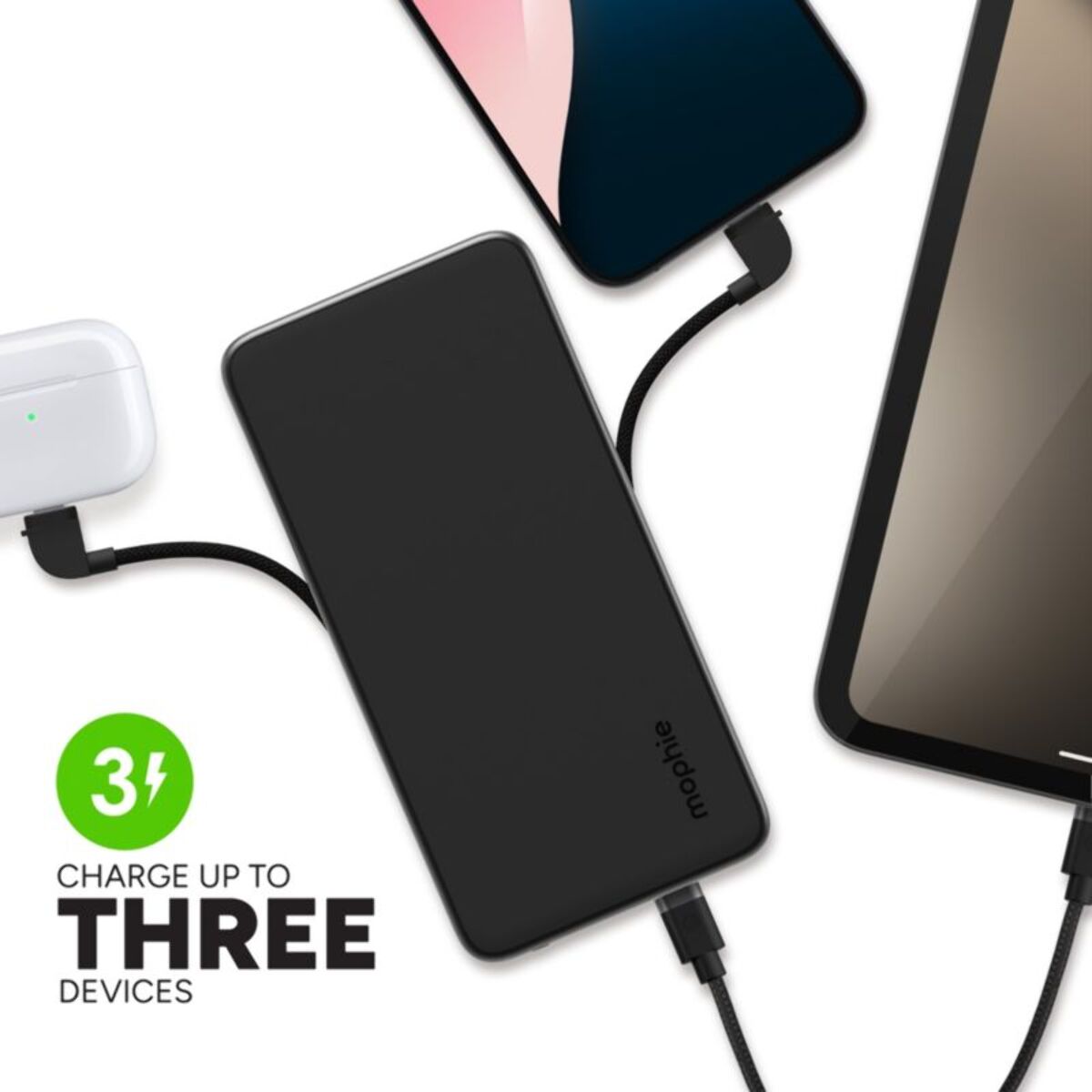 Batterie nomade MOPHIE 5000 mAh noir