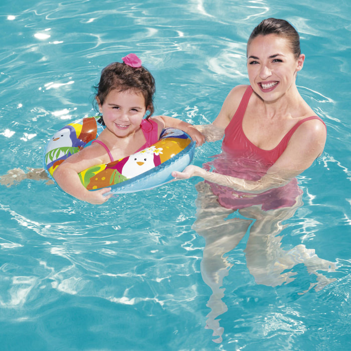 Bestway. Flottatore avventura marina Ø 51 cm. Età 3-6 anni. Design casuale.