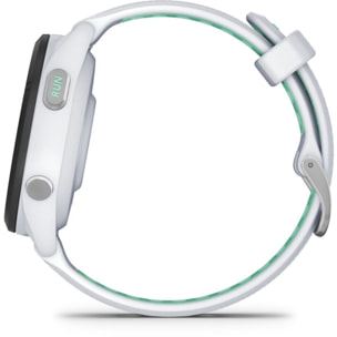 Montre connectée GARMIN Forerunner 265S Music BLANC / VERT AMOLED GPS LIVE TRACK