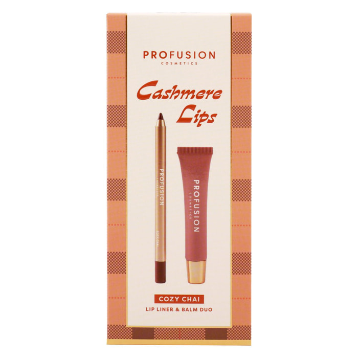 Cashmere Lips - Coffret Cozy Chaï Crayon et Gloss