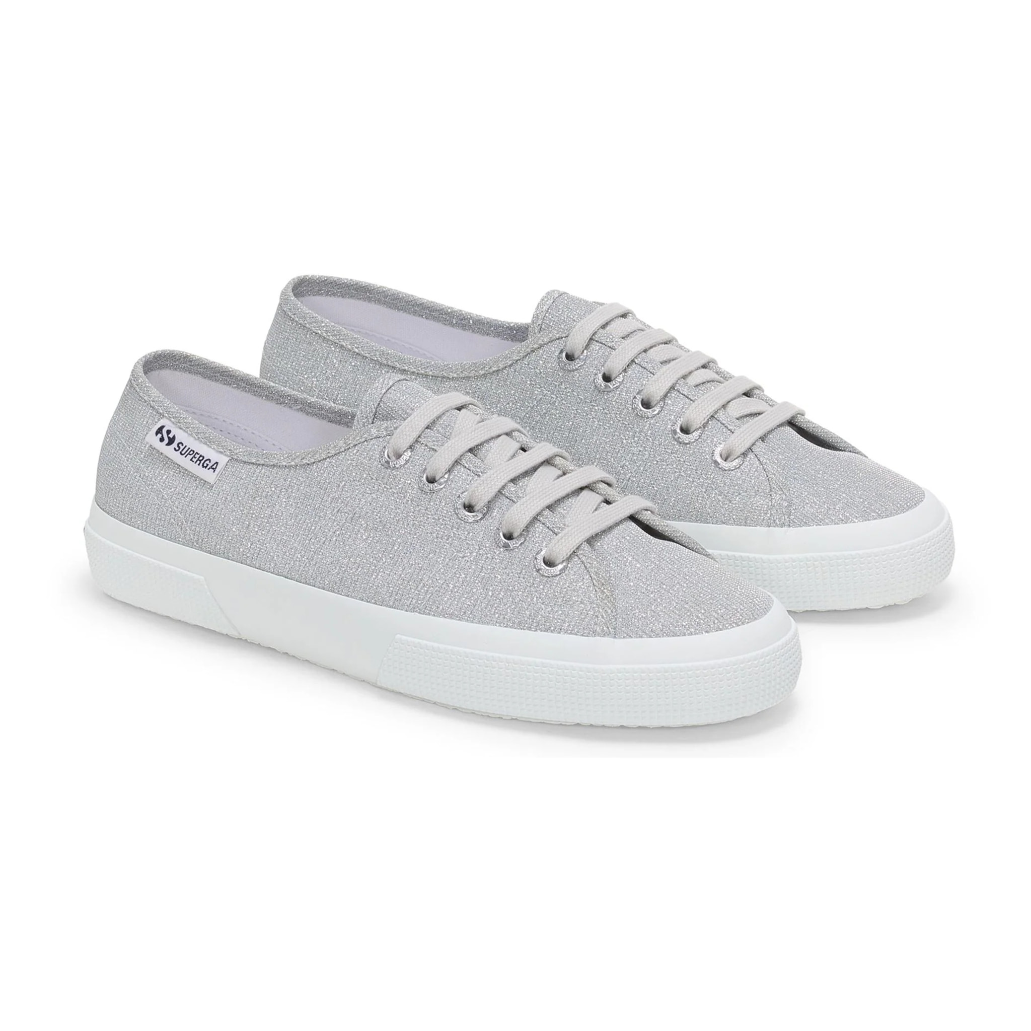 Superga - Donna Grigio - 3750 Jersey Lame Leggera
