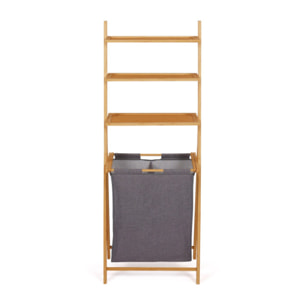 Panier à linge Maya 2 compartiments et 3 étagères