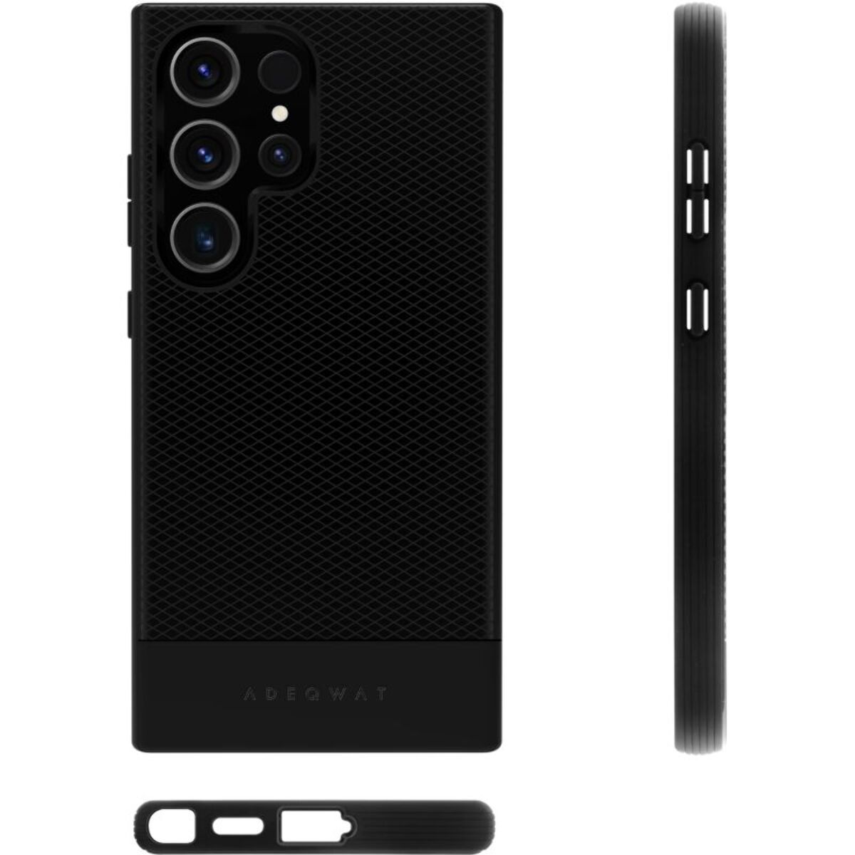 Coque ADEQWAT Samsung S24 Ultra - Noir