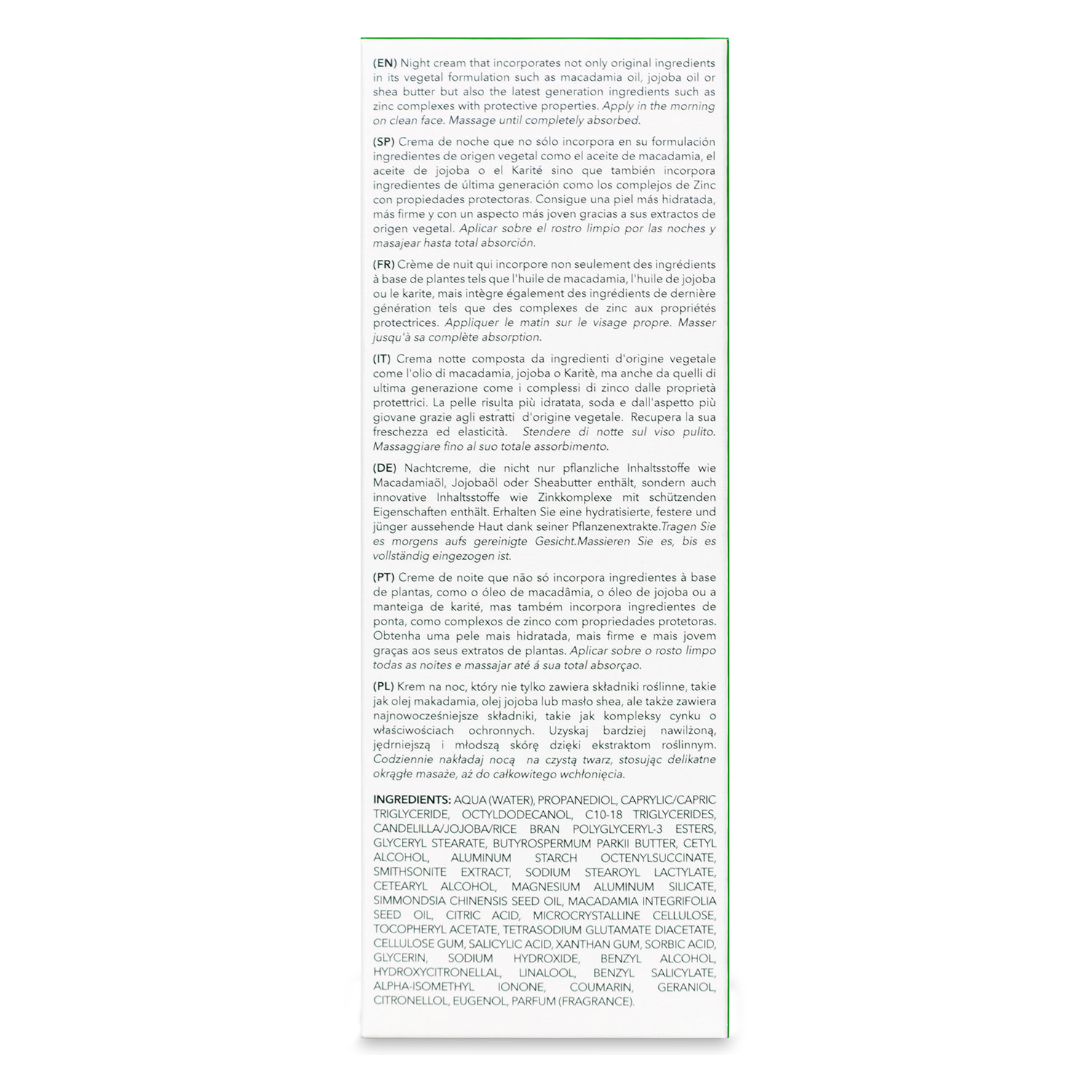 Crema Notte Rassodante - 50 Ml