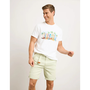 Camiseta Manga Corta Blanco - Kulick