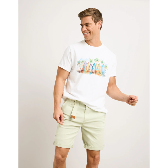 Camiseta Manga Corta Blanco - Kulick