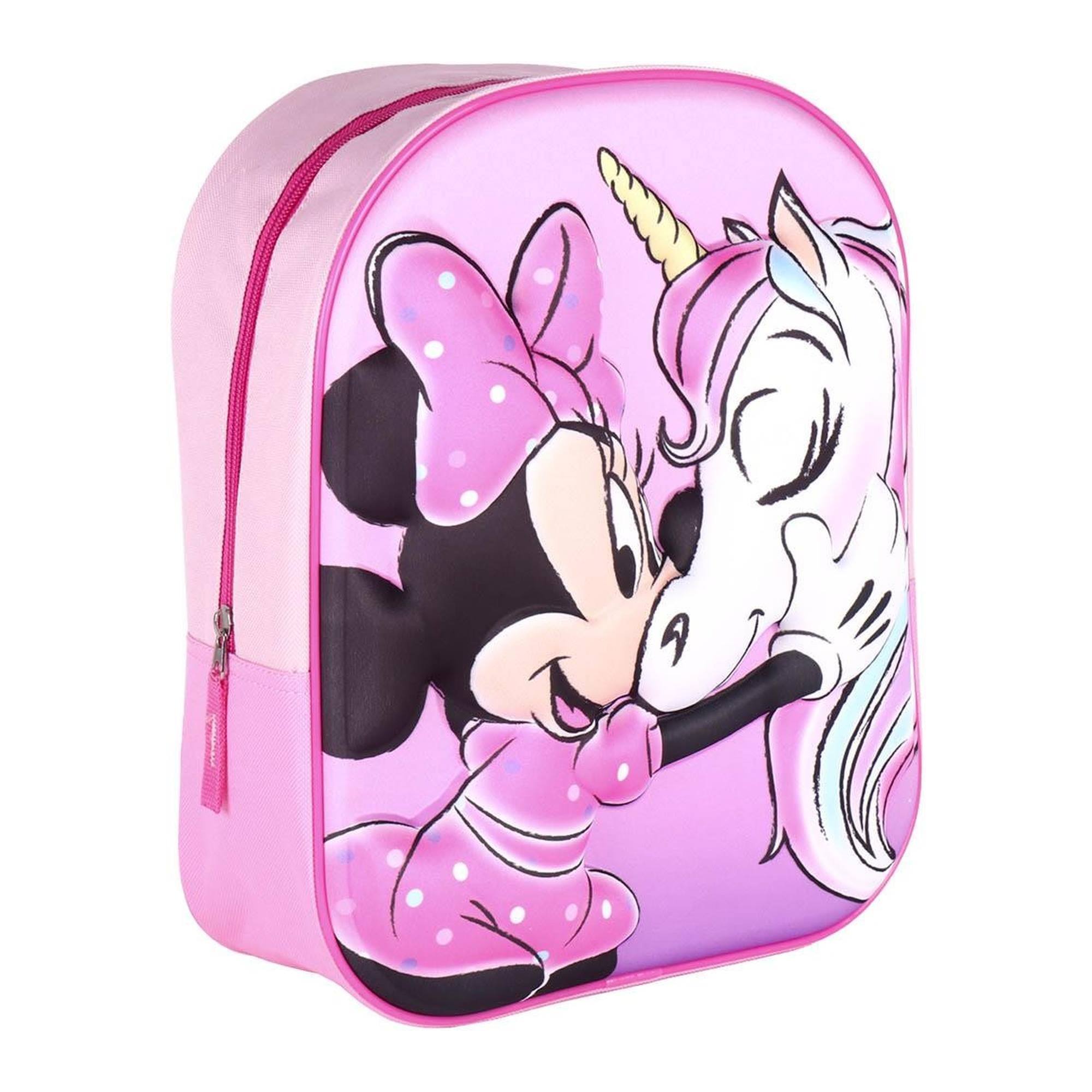 Mochila infantil 3d minnie