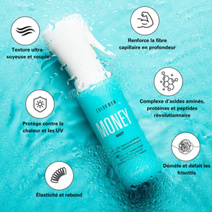 Money Mist - Après-Shampooing Sans Rinçage Hydratant et Anti-Frisottis 150 ml