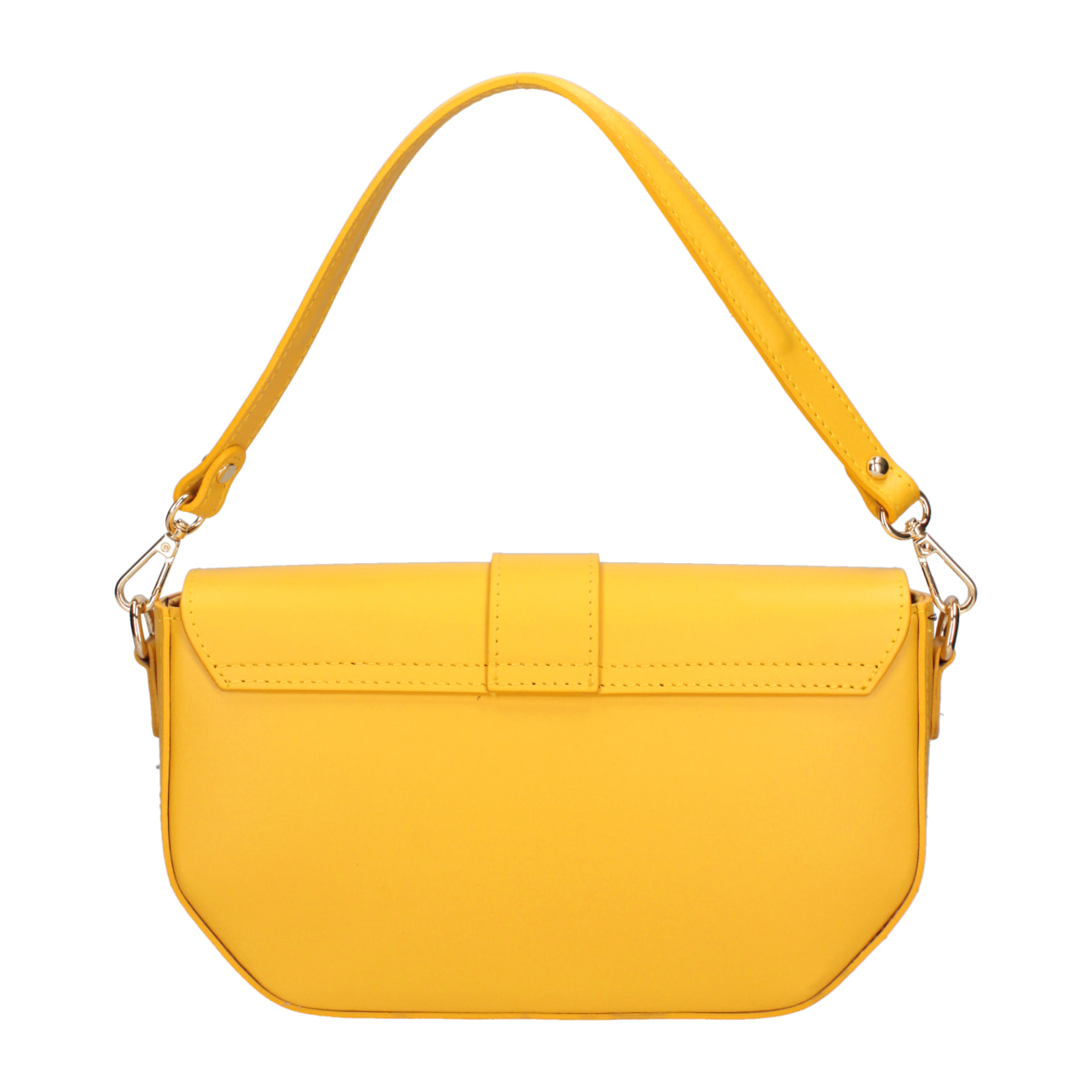 Borsa a spalla da donna In Vera pelle Made in Italy 27x15x7 cm