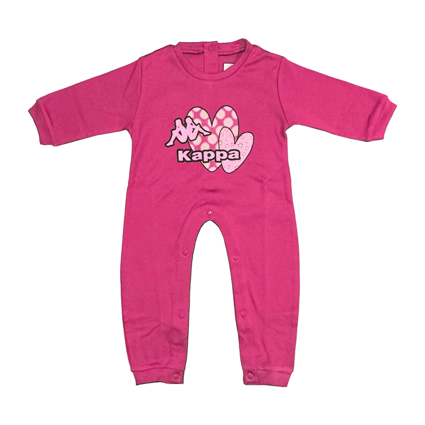 Tuta Neonata KAPPA 3 / 6 / 9 / 12 Mesi Cotone Felpato
