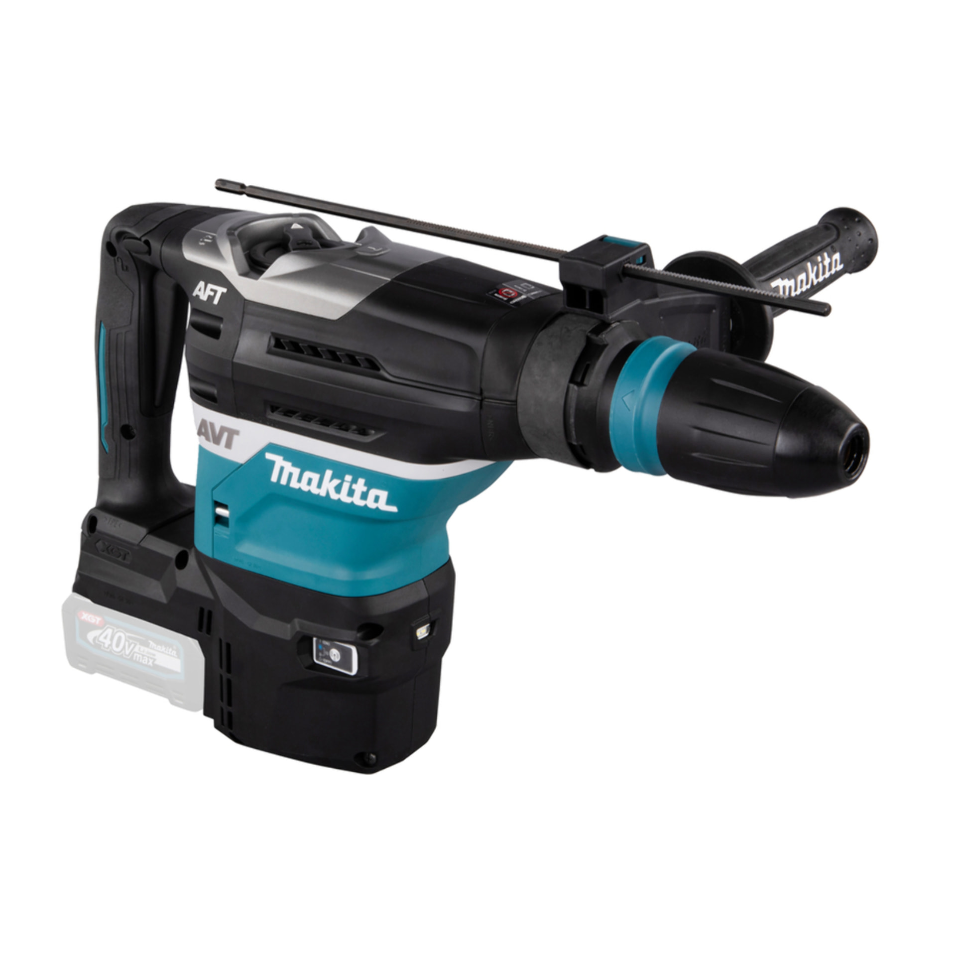 Taladro percutor cincel Bluetooth SDS+ 40V max XGT - MAKITA - sin batería ni cargador - caja - HR005GZ01