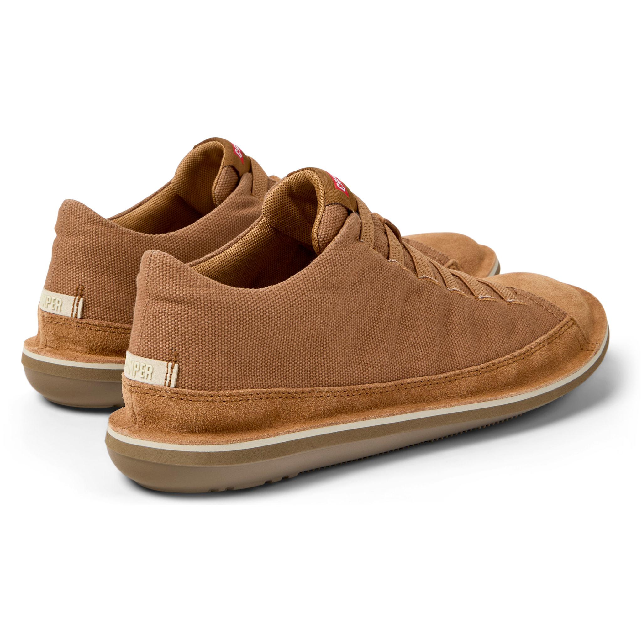 Sneakers - CAMPER Beetle - Marrone - Tessile naturale