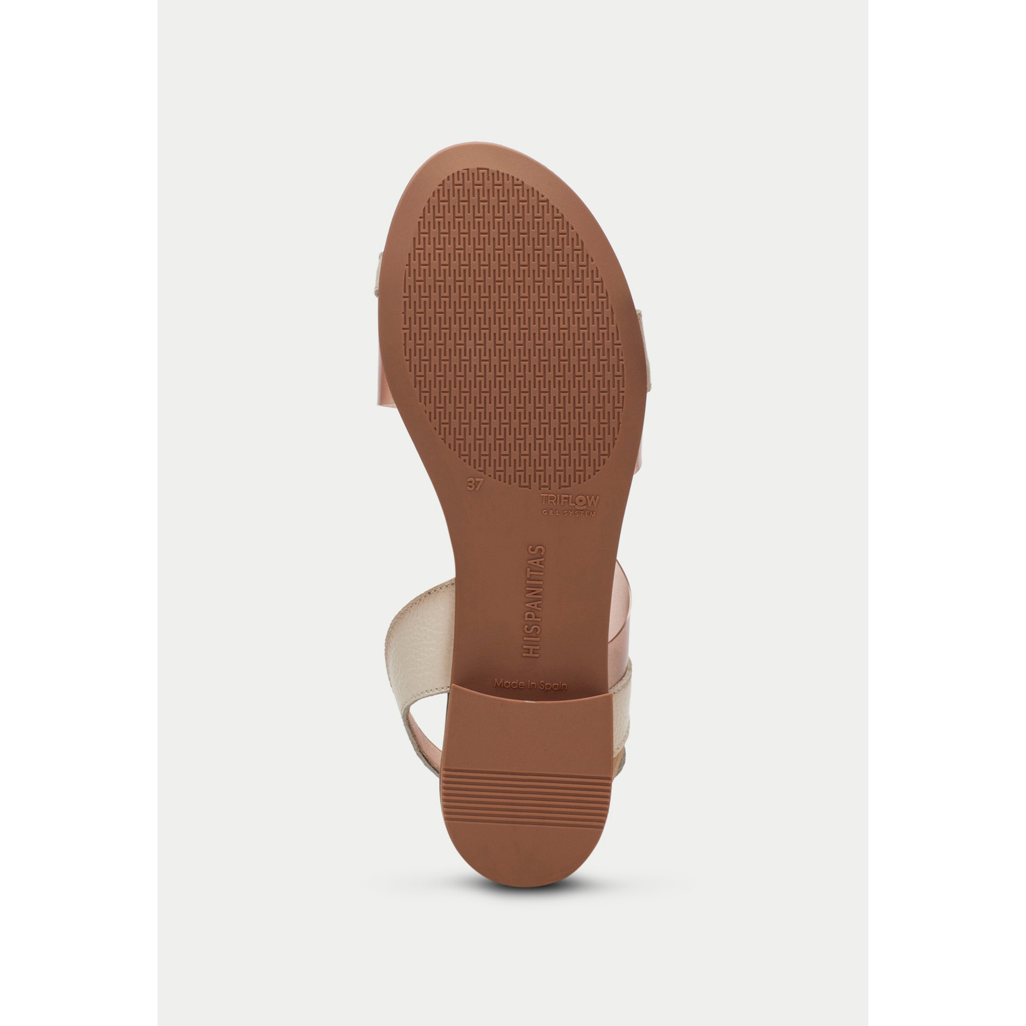 Sandalia Plana Lena Crema 2,5 cm