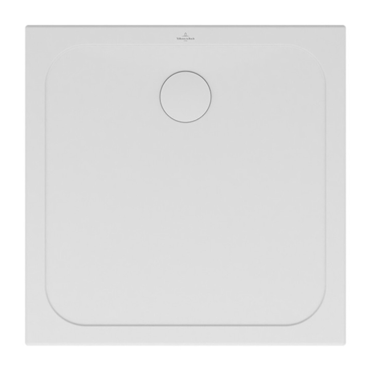 Receveur antidérapant Lifetime Plus Cerasoft céramique blanc