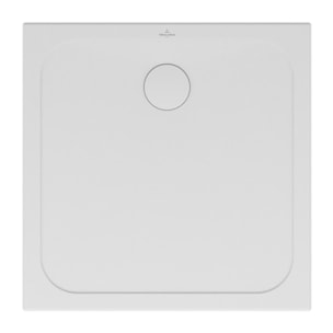 Receveur antidérapant Lifetime Plus Cerasoft céramique blanc