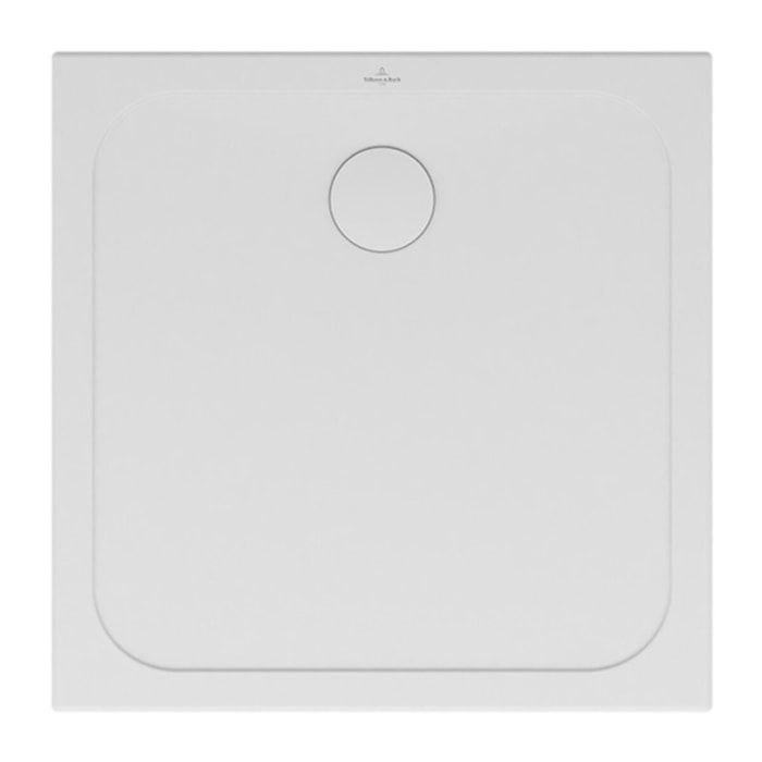 Receveur antidérapant Lifetime Plus Cerasoft céramique blanc