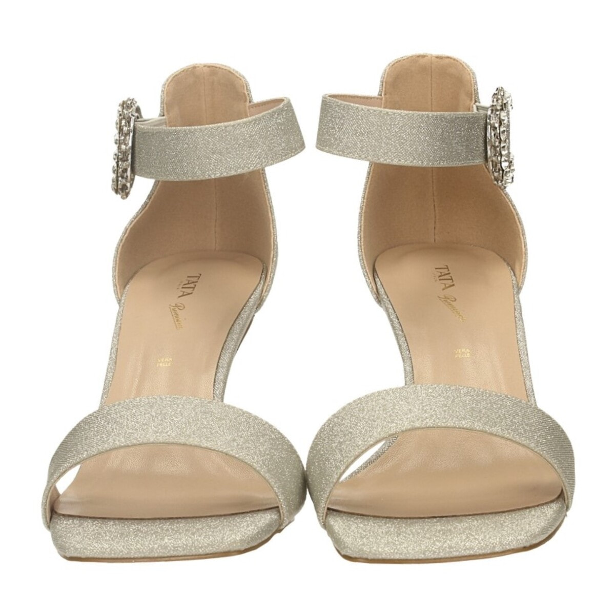 Sandali Donna Tata Italia Argentato