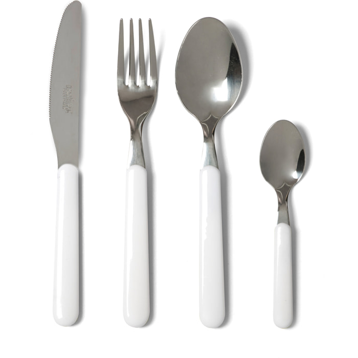 Service 24 couverts Excelsa – Fashion, Acier Blanc