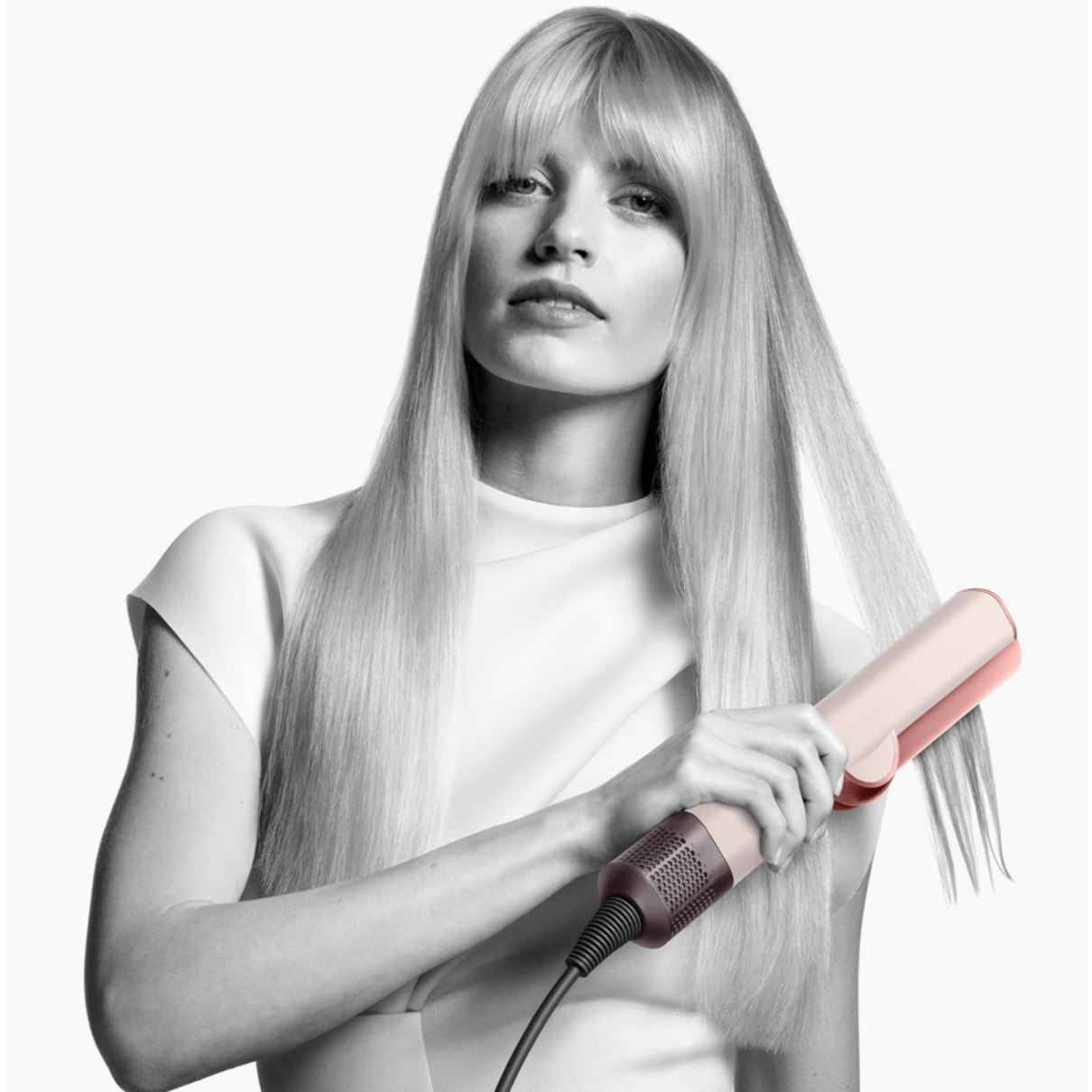 Lisseur séchant Dyson Airstrait™ Rose Céramique - Reconditionné
