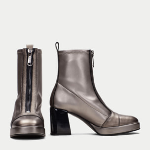 Botin Tokio Acero estaño 7 cm