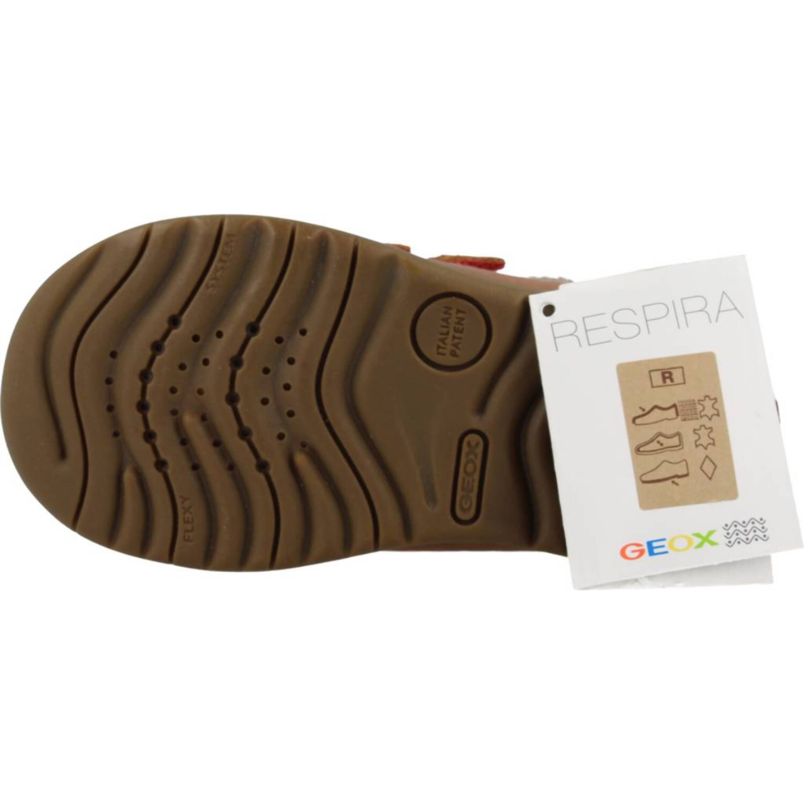 Zapatos Niño de la marca GEOX  modelo B MACCHIA BOY Brown