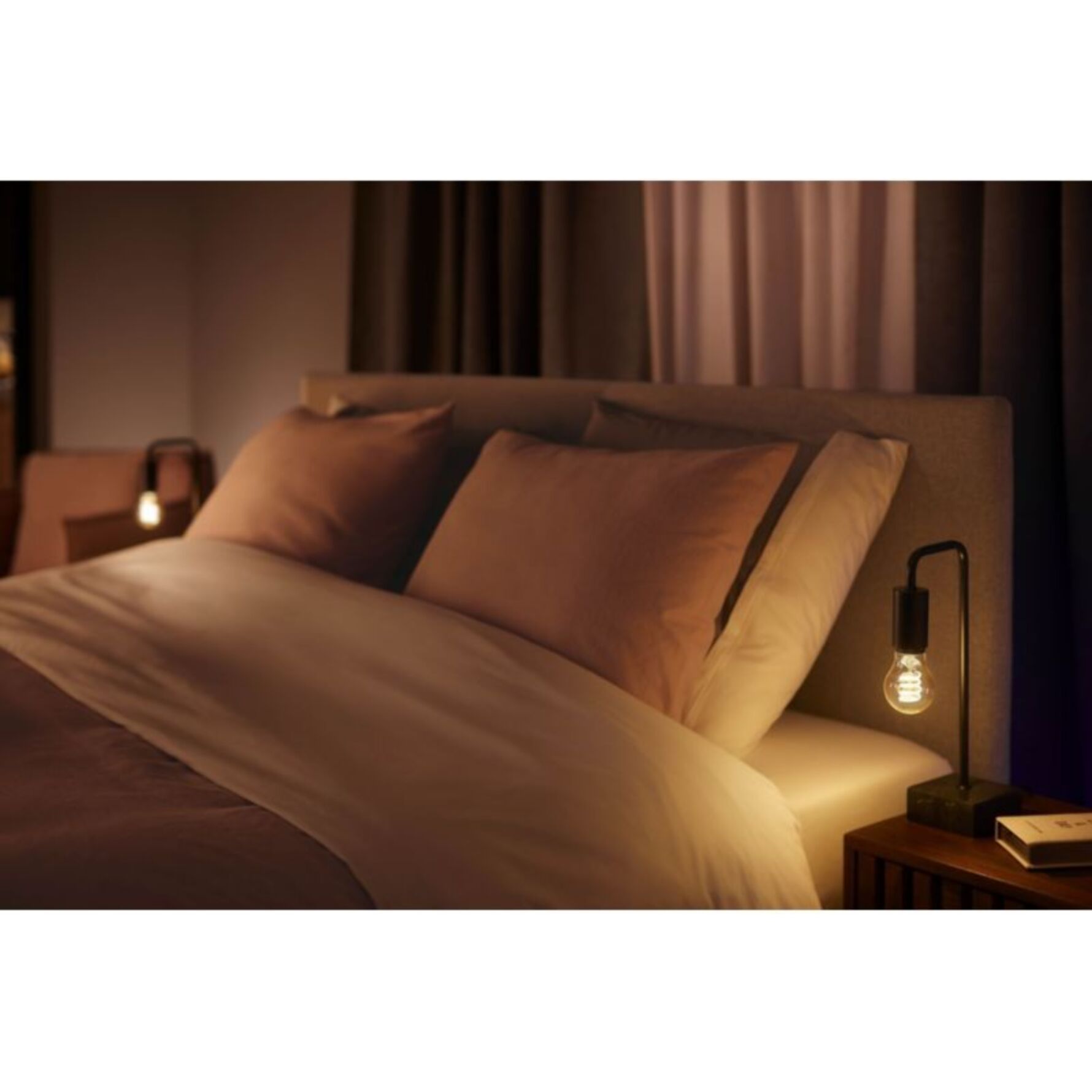 Ampoule LED connectée PHILIPS HUE E27 White Ambiance Filament