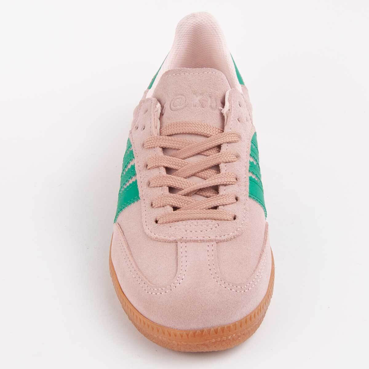 Sneaker De Piel - Rosa