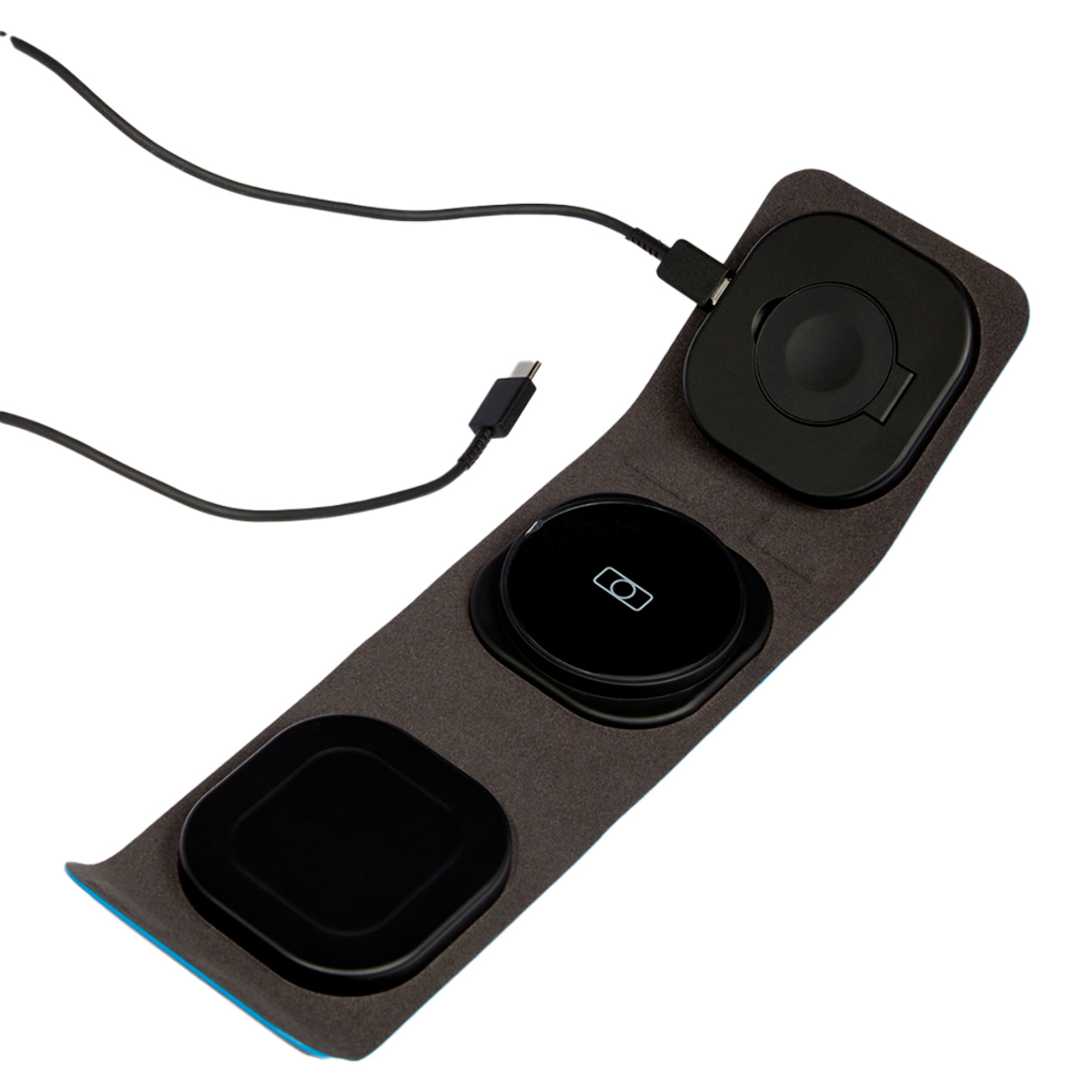 Piquadro Base di ricarica wireless 3 in1 pieghevole