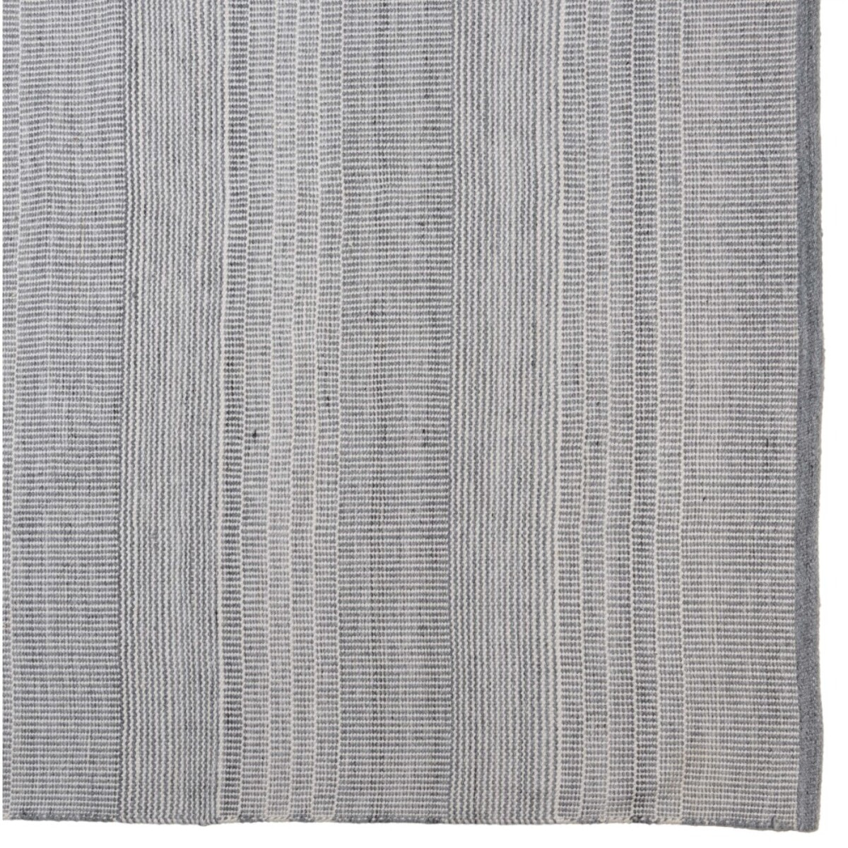 QUENTIN - Tapis d'extérieur rectangulaire 160x230cm gris/blanc