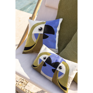 Coussin brodé Loro