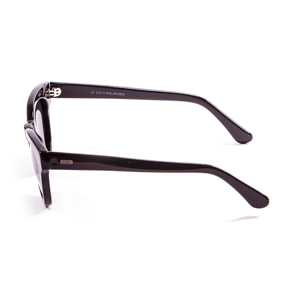 Gafas de sol OCEAN SANTA CRUZ - Negro brillante / Ahumada