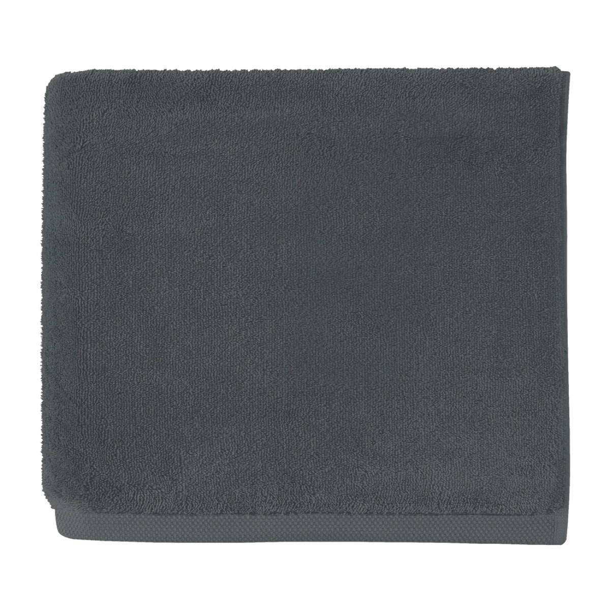 Drap de douche uni en coton peigné biologique, ESSENTIEL, Vert Maquis
