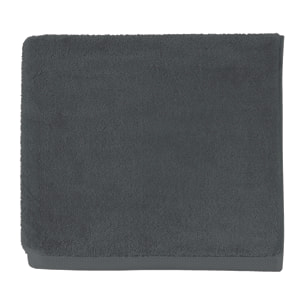Drap de douche uni en coton peigné biologique, ESSENTIEL, Vert Maquis