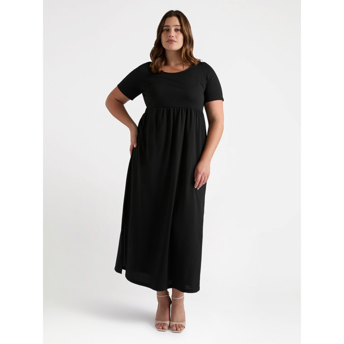 Fiorella Rubino - Vestido Imperio - BONITO - Negro