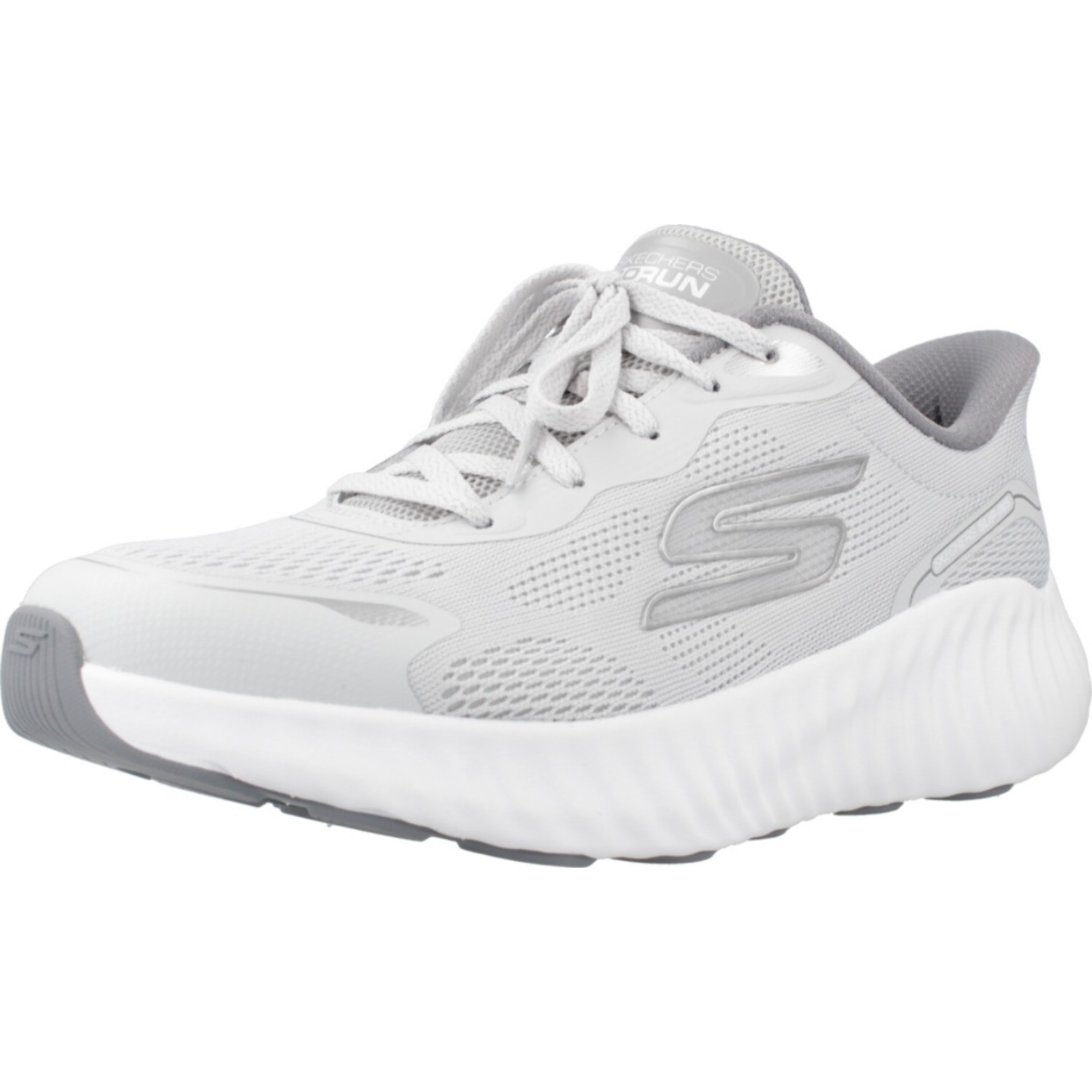 Sneakers De  Mujer Go Run Now Regent Gris
