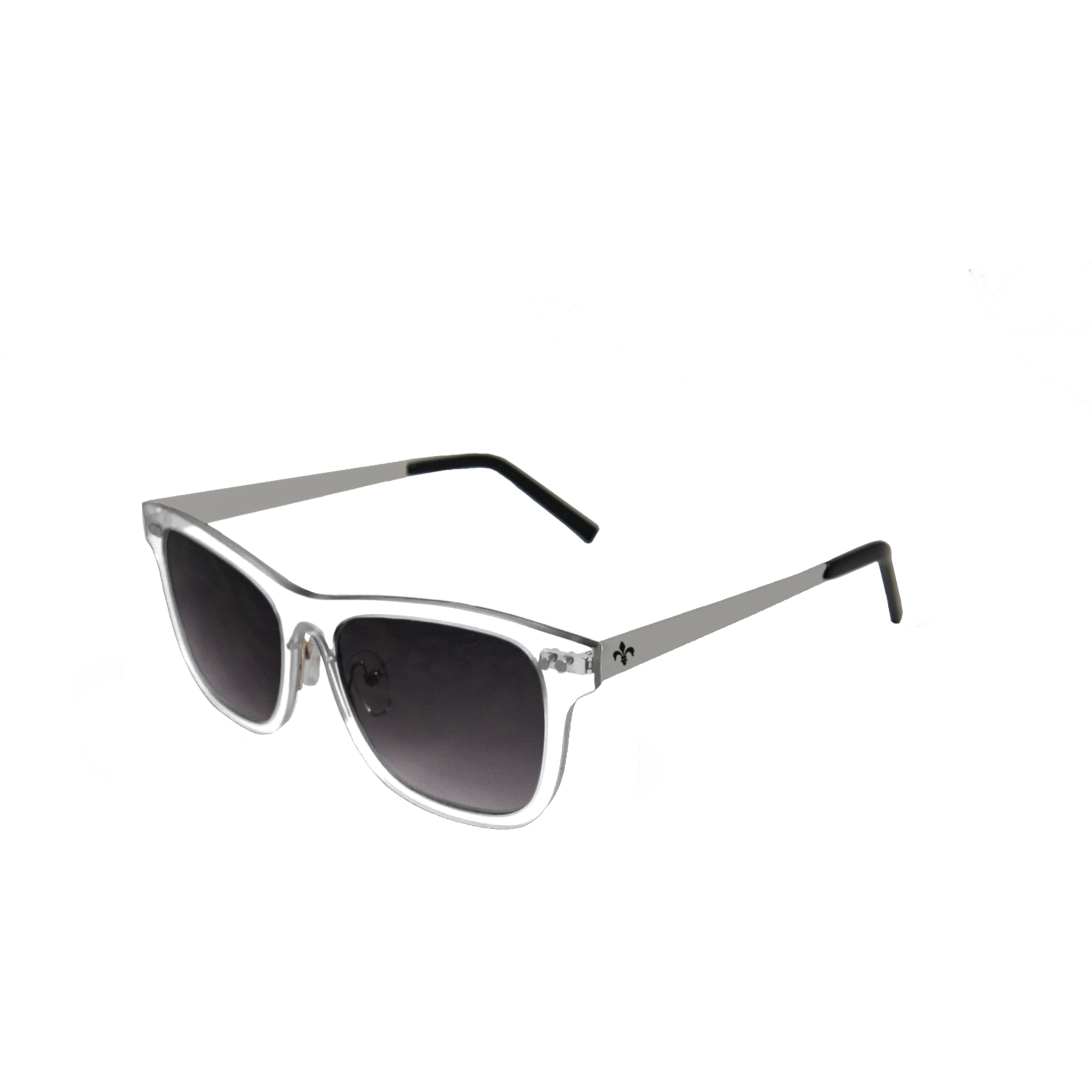 Gafas de sol LENOIR FERRAND - Blanco transparente / Ahumada