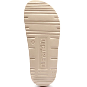Sandalias Abiertas de Mujer Hebilla Ajustable Vibe Beige
