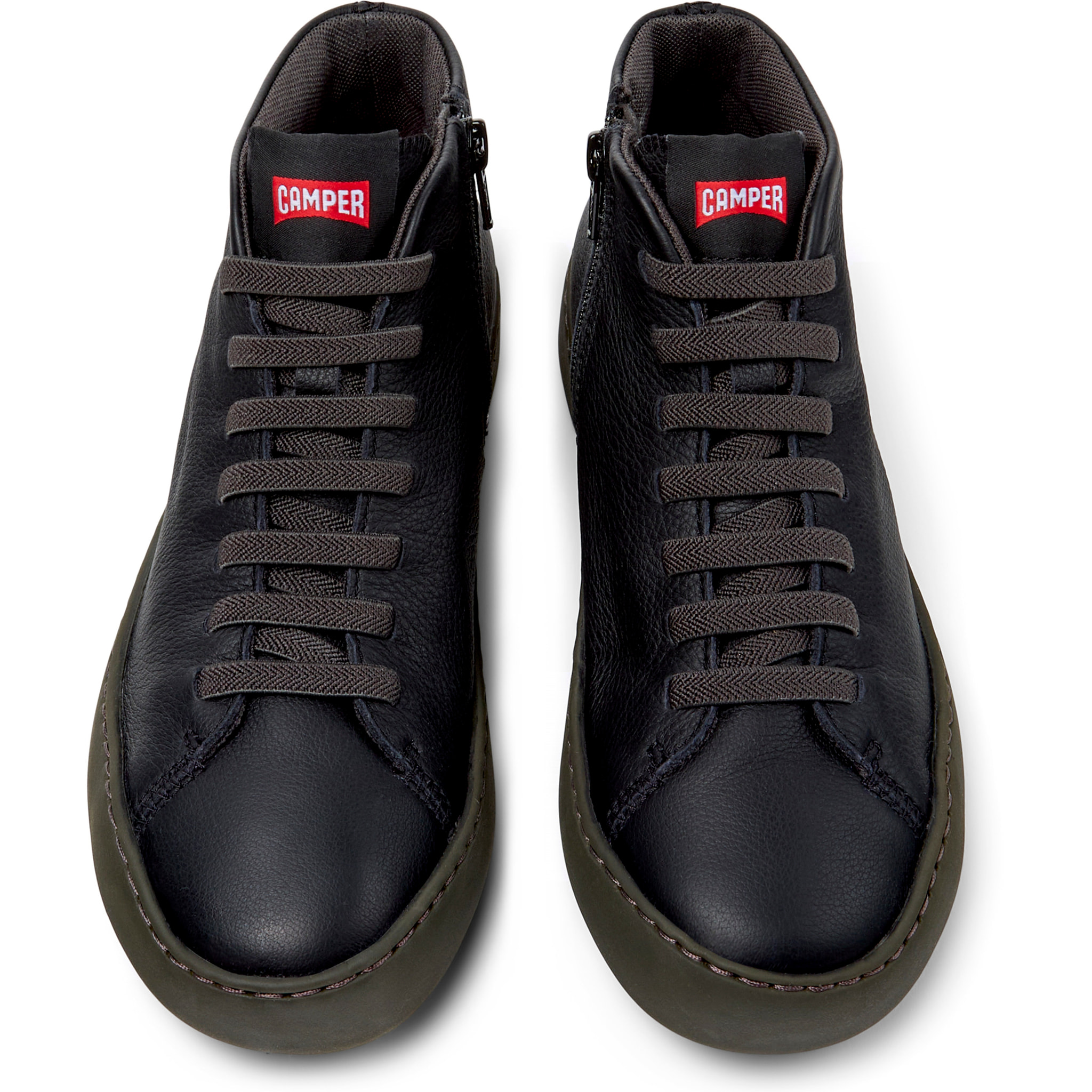 Zapatillas - CAMPER Peu Touring - Negro - Cuero liso