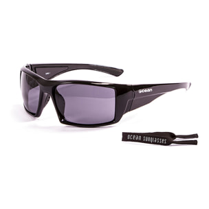Gafas de deportes acuáticos OCEAN ARUBA - Negro brillante / Ahumada