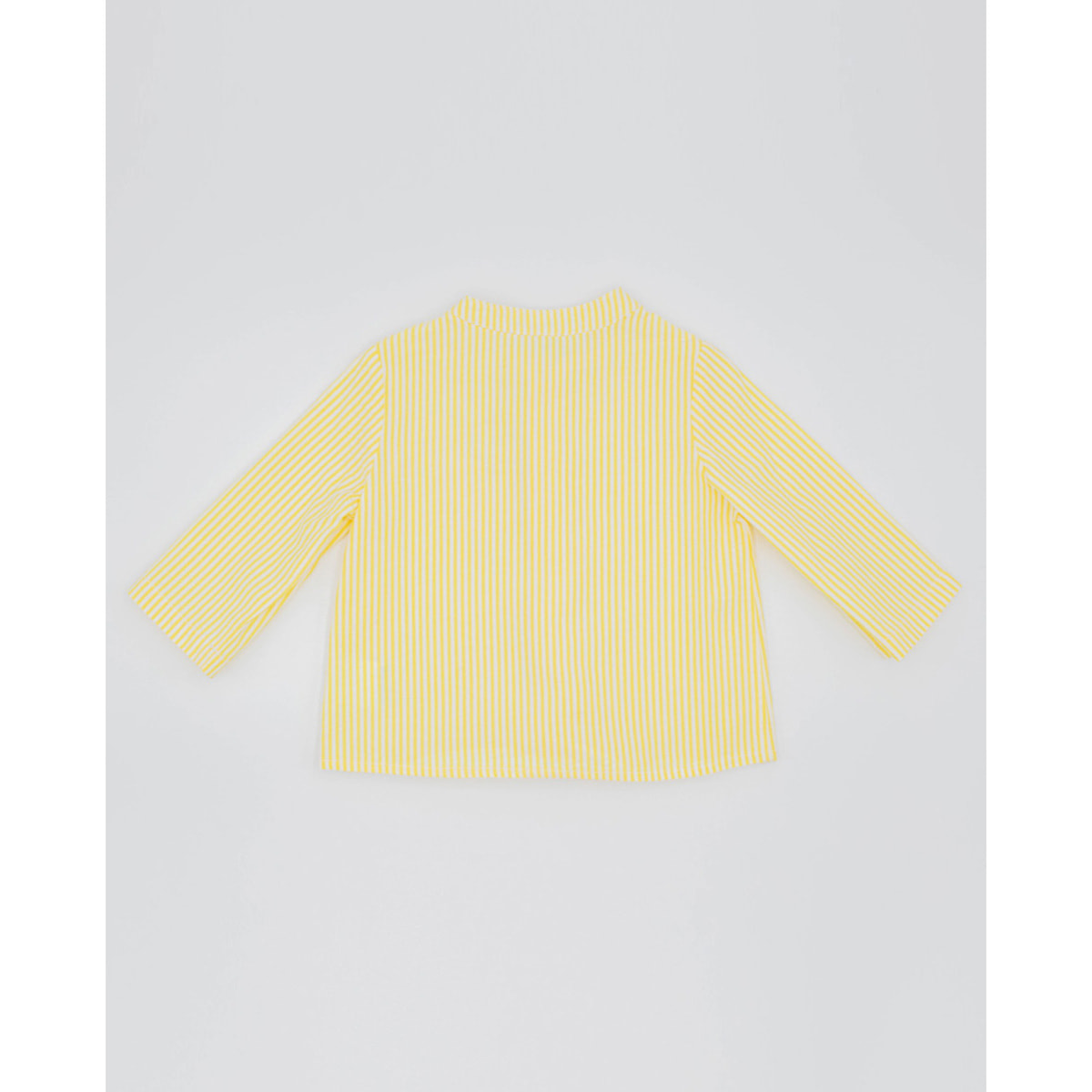 CAMISA RAYAS SERSUKER AMARILLAS BOTONES COCO