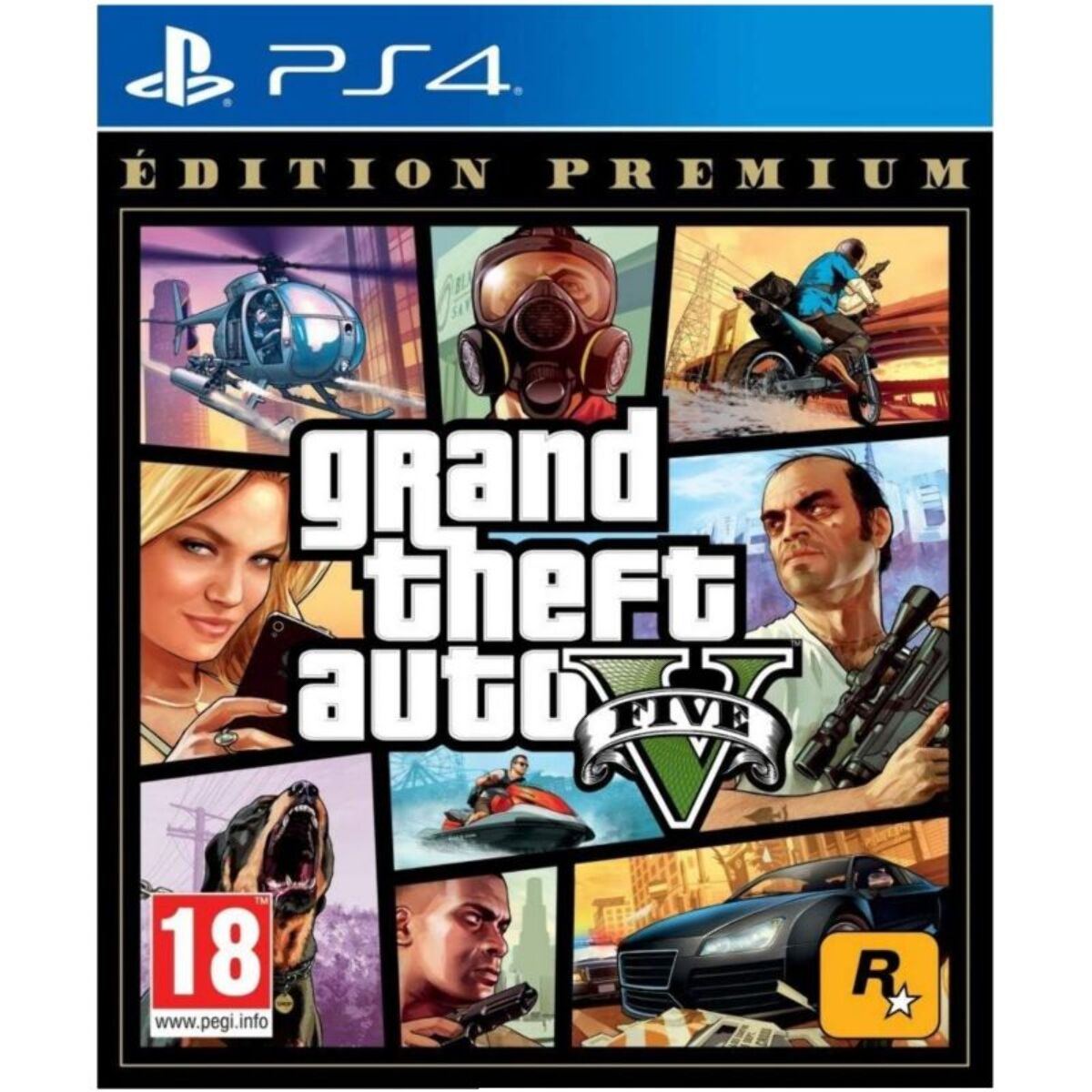 Jeu PS4 TAKE 2 GTA V PS4