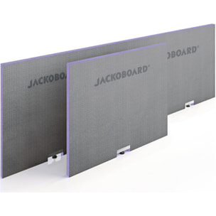 JACKOBOARD® Wabo Set d'habillage baignoire à carreler 177/73 x 60 x 3 cm, avec pieds réglables, Hydrofuge (4500103-4500148SET)