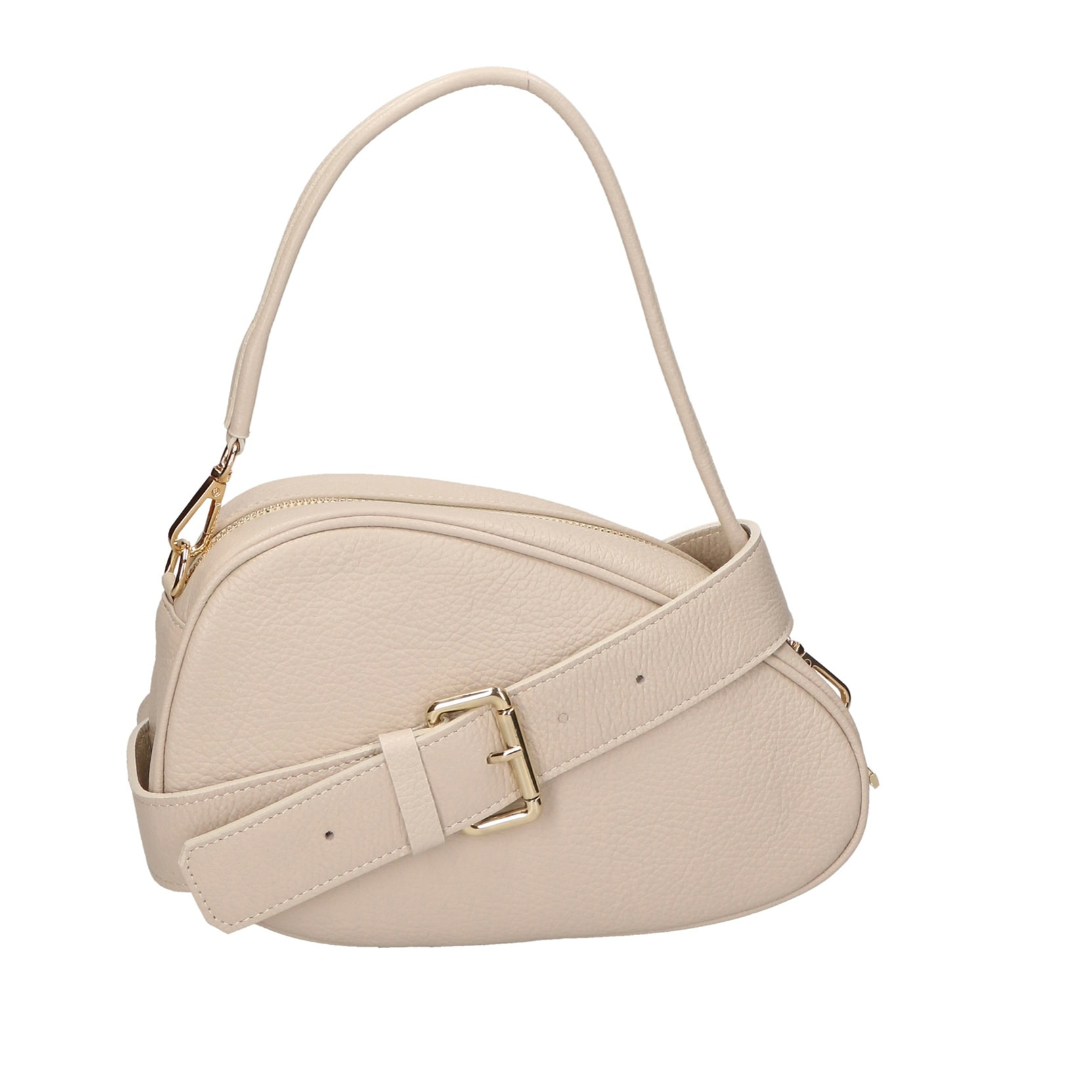 Borsa a spalla da donna - Modello Gabriella - Vera pelle - 26.0 x 13.0 x 7.0 cm