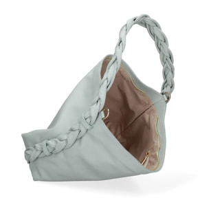 Borsa a spalla da donna In Vera pelle Made in Italy 31x26x12 cm