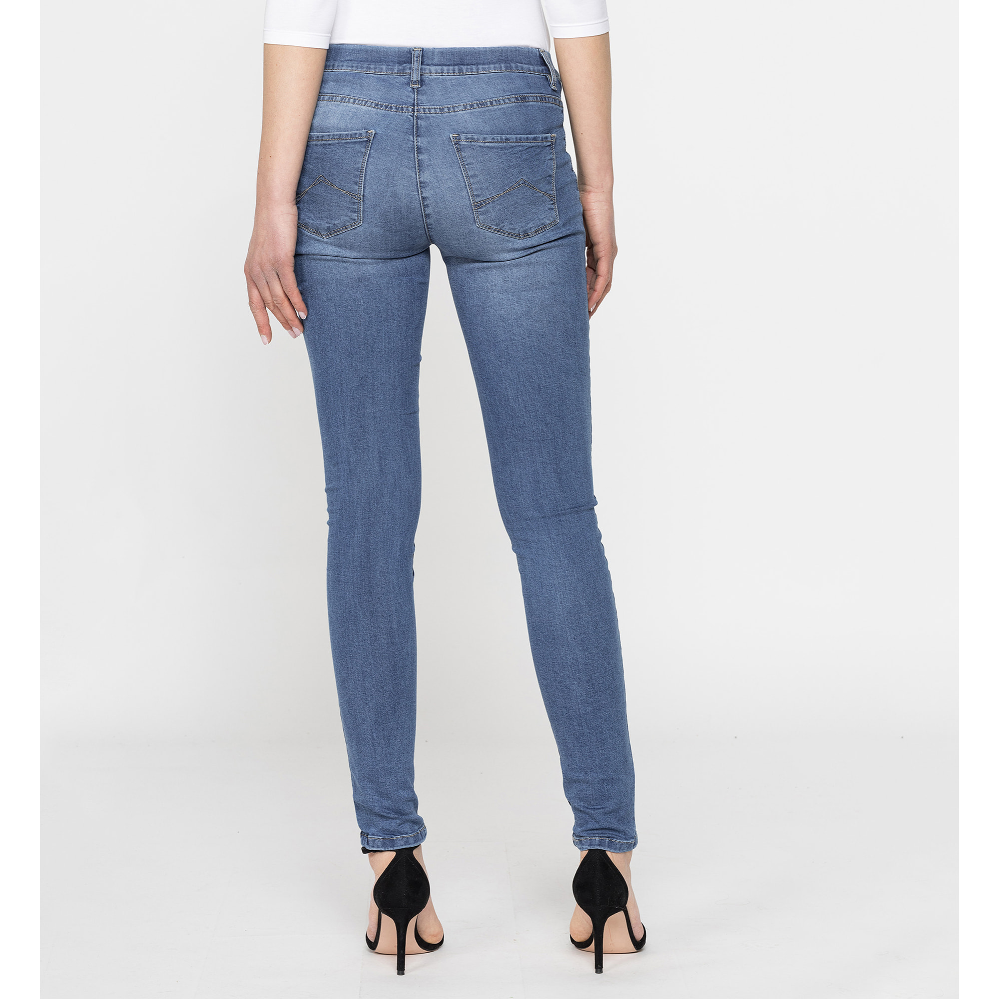 LEGG-JEANS DONNA denim super stretch