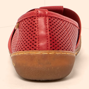 Zapatos N5787R NAPPA ROSSO/ PAWIKAN color Rosso